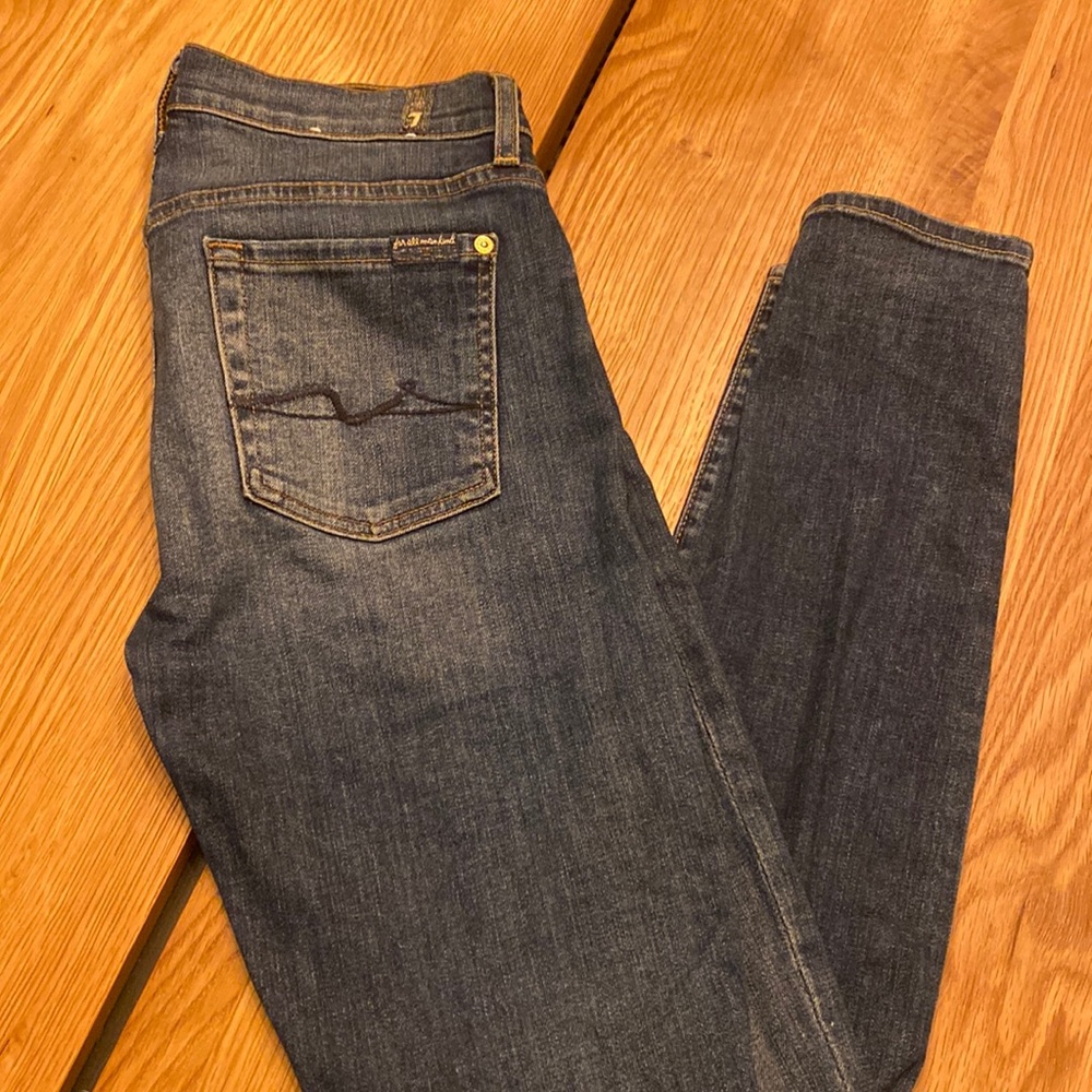 7 for all mankind skinny jeans